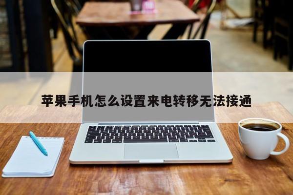 苹果手机怎么设置来电转移无法接通