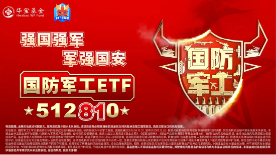 国防军工快速走强,联创光电5天4板,航天电子涨停!国防军工ETF(512810)劲升2.32%