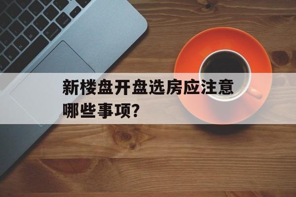 新楼盘开盘选房应注意哪些事项？