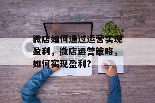 微店如何通过运营实现盈利,微店运营策略,如何实现盈利? 微店如何通过运营实现盈利,微店运营策略,如何实现盈利?