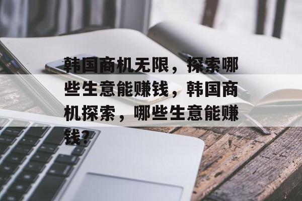 韩国商机无限，探索哪些生意能赚钱，韩国商机探索，哪些生意能赚钱？