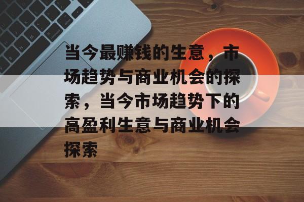 当今最赚钱的生意，市场趋势与商业机会的探索，当今市场趋势下的高盈利生意与商业机会探索