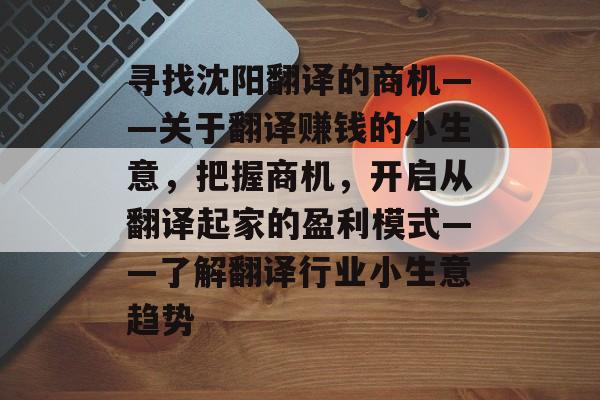 寻找沈阳翻译的商机——关于翻译赚钱的小生意,把握商机,开启从翻译起家的盈利模式——了解翻译行业小生意趋势 寻找沈阳翻译的商机——关于翻译赚钱的小生意,把握商机,开启从翻译起家的盈利模式——了解翻译行业小生意趋势