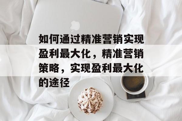 如何通过精准营销实现盈利最大化,精准营销策略,实现盈利最大化的途径 如何通过精准营销实现盈利最大化,精准营销策略,实现盈利最大化的途径