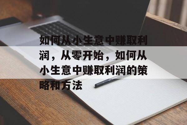 如何从小生意中赚取利润,从零开始,如何从小生意中赚取利润的策略和方法 如何从小生意中赚取利润,从零开始,如何从小生意中赚取利润的策略和方法