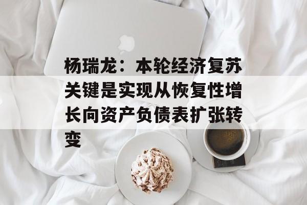 杨瑞龙:本轮经济复苏关键是实现从恢复性增长向资产负债表扩张转变 杨瑞龙:本轮经济复苏关键是实现从恢复性增长向资产负债表扩张转变