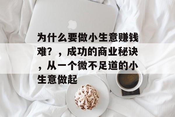 为什么要做小生意赚钱难?,成功的商业秘诀,从一个微不足道的小生意做起 为什么要做小生意赚钱难?,成功的商业秘诀,从一个微不足道的小生意做起