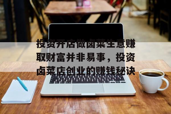 投资开店做卤菜生意赚取财富并非易事，投资卤菜店创业的赚钱秘诀