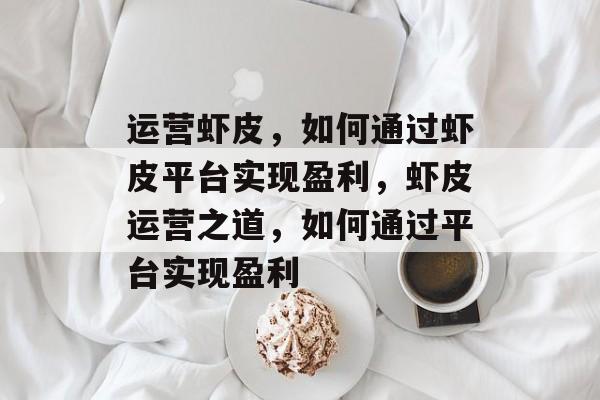 运营虾皮,如何通过虾皮平台实现盈利,虾皮运营之道,如何通过平台实现盈利 运营虾皮,如何通过虾皮平台实现盈利,虾皮运营之道,如何通过平台实现盈利