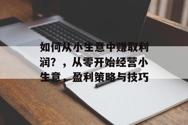 如何从小生意中赚取利润?,从零开始经营小生意,盈利策略与技巧 如何从小生意中赚取利润?,从零开始经营小生意,盈利策略与技巧