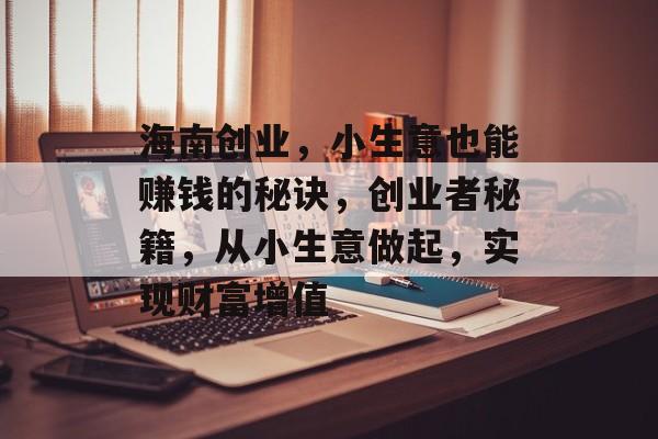 海南创业,小生意也能赚钱的秘诀,创业者秘籍,从小生意做起,实现财富增值 海南创业,小生意也能赚钱的秘诀,创业者秘籍,从小生意做起,实现财富增值