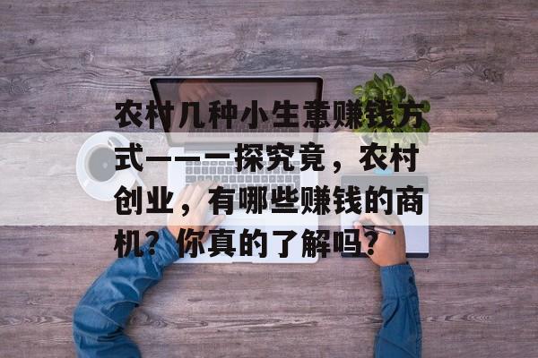 农村几种小生意赚钱方式——一探究竟,农村创业,有哪些赚钱的商机?你真的了解吗? 农村几种小生意赚钱方式——一探究竟,农村创业,有哪些赚钱的商机?你真的了解吗?