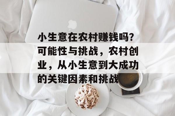 小生意在农村赚钱吗?可能性与挑战,农村创业,从小生意到大成功的关键因素和挑战 小生意在农村赚钱吗?可能性与挑战,农村创业,从小生意到大成功的关键因素和挑战