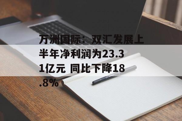 万洲国际：双汇发展上半年净利润为23.31亿元 同比下降18.8%