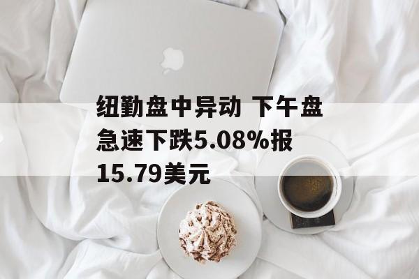 纽勤盘中异动 下午盘急速下跌5.08%报15.79美元 纽勤盘中异动 下午盘急速下跌5.08%报15.79美元