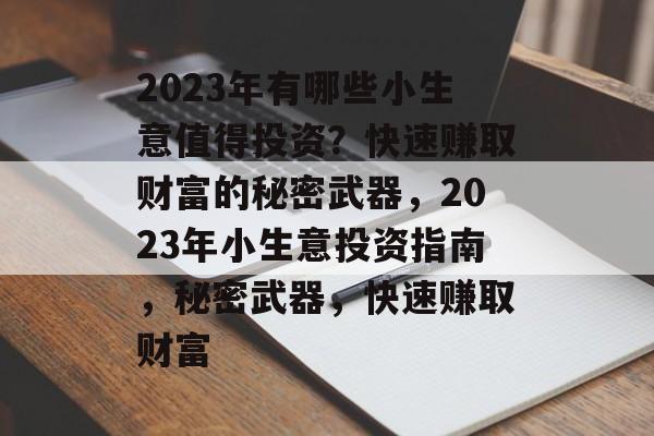 2023年有哪些小生意值得投资?快速赚取财富的秘密武器,2023年小生意投资指南,秘密武器,快速赚取财富 2023年有哪些小生意值得投资?快速赚取财富的秘密武器,2023年小生意投资指南,秘密武器,快速赚取财富