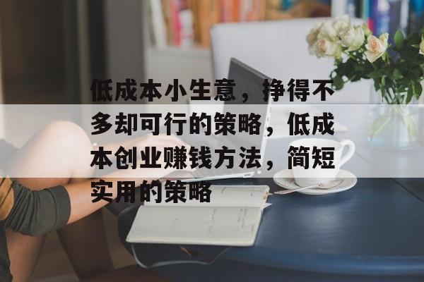 低成本小生意，挣得不多却可行的策略，低成本创业赚钱方法，简短实用的策略