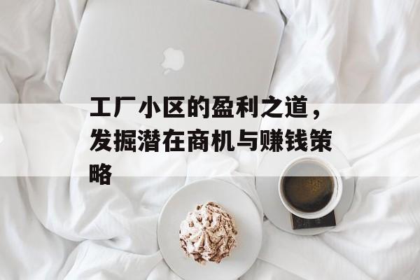 工厂小区的盈利之道，发掘潜在商机与赚钱策略