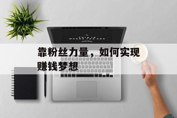 靠粉丝力量,如何实现赚钱梦想 靠粉丝力量,如何实现赚钱梦想