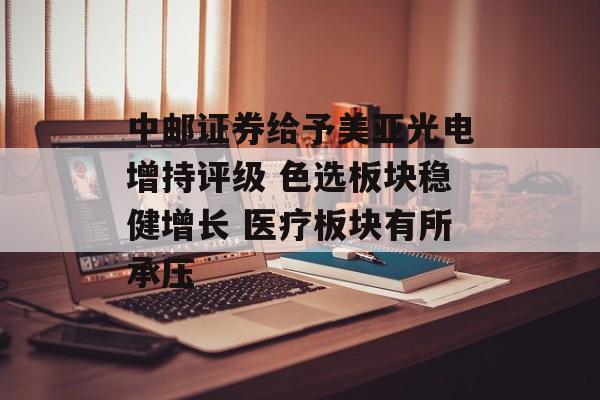 中邮证券给予美亚光电增持评级 色选板块稳健增长 医疗板块有所承压 中邮证券给予美亚光电增持评级 色选板块稳健增长 医疗板块有所承压