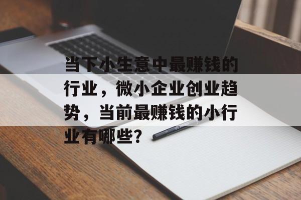 当下小生意中最赚钱的行业,微小企业创业趋势,当前最赚钱的小行业有哪些? 当下小生意中最赚钱的行业,微小企业创业趋势,当前最赚钱的小行业有哪些?
