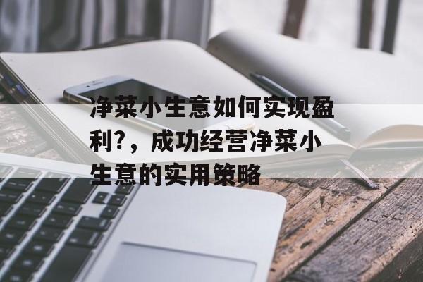 净菜小生意如何实现盈利?,成功经营净菜小生意的实用策略 净菜小生意如何实现盈利?,成功经营净菜小生意的实用策略
