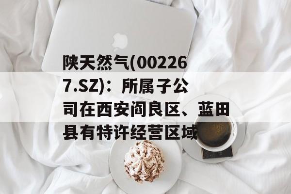 陕天然气(002267.SZ)：所属子公司在西安阎良区、蓝田县有特许经营区域