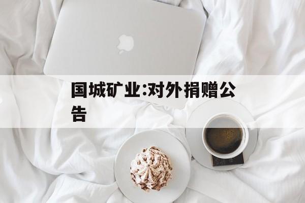 国城矿业:对外捐赠公告 国城矿业:对外捐赠公告
