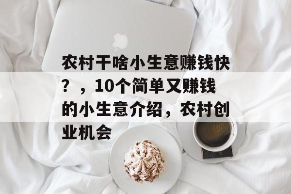 农村干啥小生意赚钱快?,10个简单又赚钱的小生意介绍,农村创业机会 农村干啥小生意赚钱快?,10个简单又赚钱的小生意介绍,农村创业机会