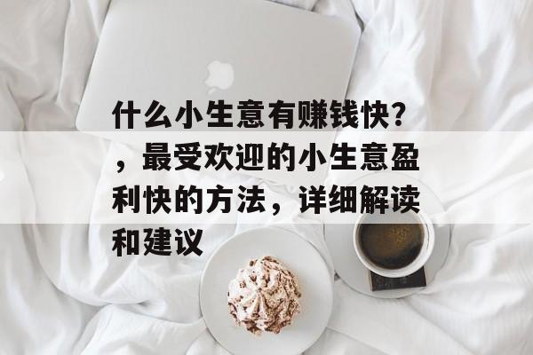 什么小生意有赚钱快？，最受欢迎的小生意盈利快的方法，详细解读和建议