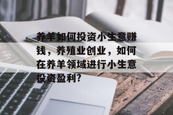 养羊如何投资小生意赚钱,养殖业创业,如何在养羊领域进行小生意投资盈利? 养羊如何投资小生意赚钱,养殖业创业,如何在养羊领域进行小生意投资盈利?