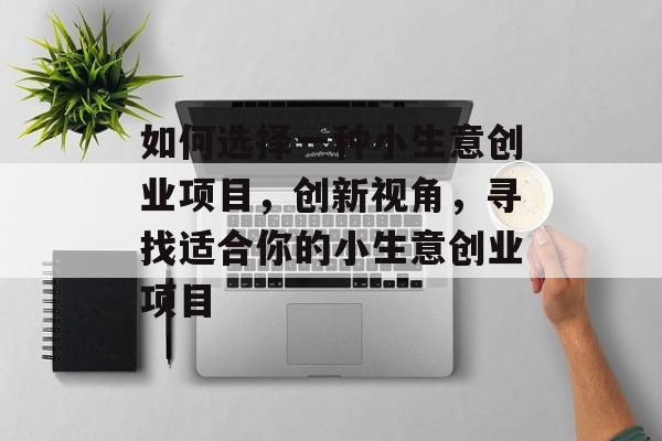如何选择一种小生意创业项目，创新视角，寻找适合你的小生意创业项目