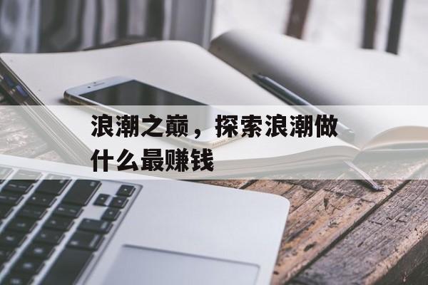 浪潮之巅,探索浪潮做什么最赚钱 浪潮之巅,探索浪潮做什么最赚钱