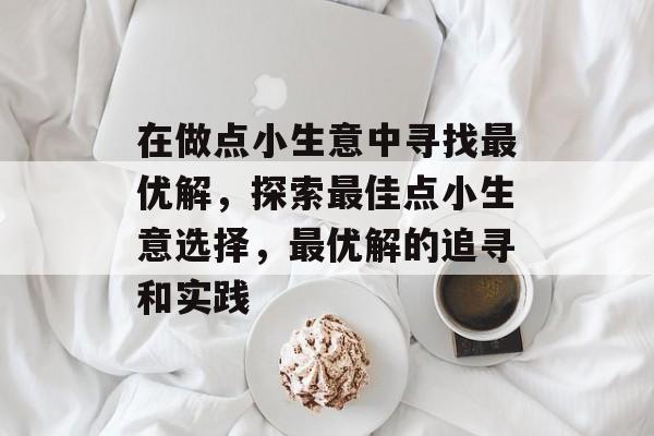 在做点小生意中寻找最优解,探索最佳点小生意选择,最优解的追寻和实践 在做点小生意中寻找最优解,探索最佳点小生意选择,最优解的追寻和实践