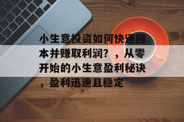小生意投资如何快速回本并赚取利润？，从零开始的小生意盈利秘诀，盈利迅速且稳定