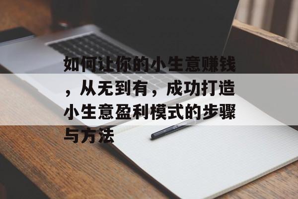 如何让你的小生意赚钱，从无到有，成功打造小生意盈利模式的步骤与方法