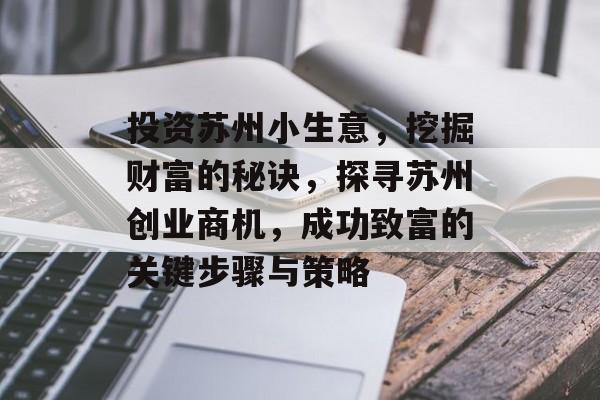 投资苏州小生意，挖掘财富的秘诀，探寻苏州创业商机，成功致富的关键步骤与策略