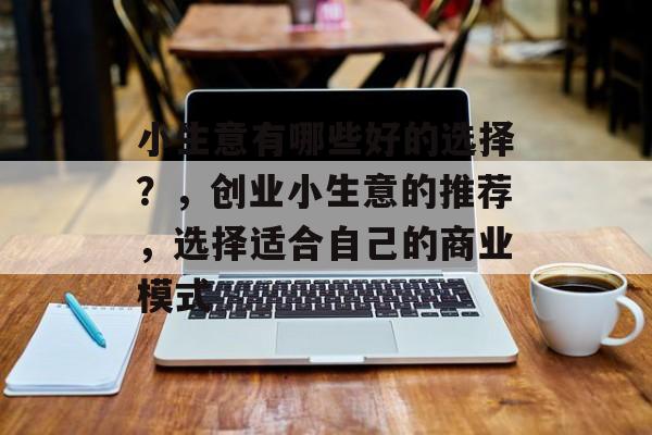 小生意有哪些好的选择？，创业小生意的推荐，选择适合自己的商业模式