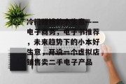 冷门赚钱的小生意——电子商务，电子书推荐，未来趋势下的小本好生意，开设一个虚拟店铺售卖二手电子产品