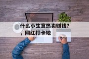 什么小生意热卖赚钱？，网红打卡地