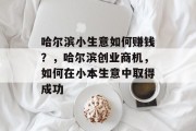 哈尔滨小生意如何赚钱？，哈尔滨创业商机，如何在小本生意中取得成功