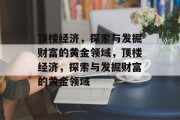 顶楼经济，探索与发掘财富的黄金领域，顶楼经济，探索与发掘财富的黄金领域