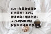 SOFR在美联储降息日回落至5.33%,押注明年3月降息至1.25%的SOFR期权在周四迎来更多买盘 SOFR在美联储降息日回落至5.33%,押注明年3月降息至1.25%的SOFR期权在周四迎来更多买盘