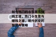 如今热门的小生意与赚钱之道，热门小生意与赚钱之道，现代创业的智慧与策略