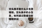 空头换手做什么小生意赚钱，空头换手的小生意，如何通过数据分析赚取利润
