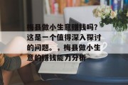 梅县做小生意赚钱吗？这是一个值得深入探讨的问题。，梅县做小生意的赚钱能力分析