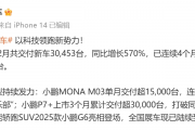 “蔚小理”2月成绩单出炉：蔚来同比增长62.2%，乐道交付4049台，小鹏再破3万台！小米、零跑也公布了