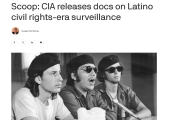 美媒：CIA曾对美国国内知名拉丁裔民权运动人士进行长达15年监视