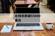 比特币跌破55000美元