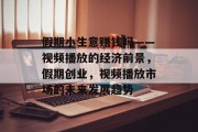 假期小生意赚钱吗——视频播放的经济前景，假期创业，视频播放市场的未来发展趋势